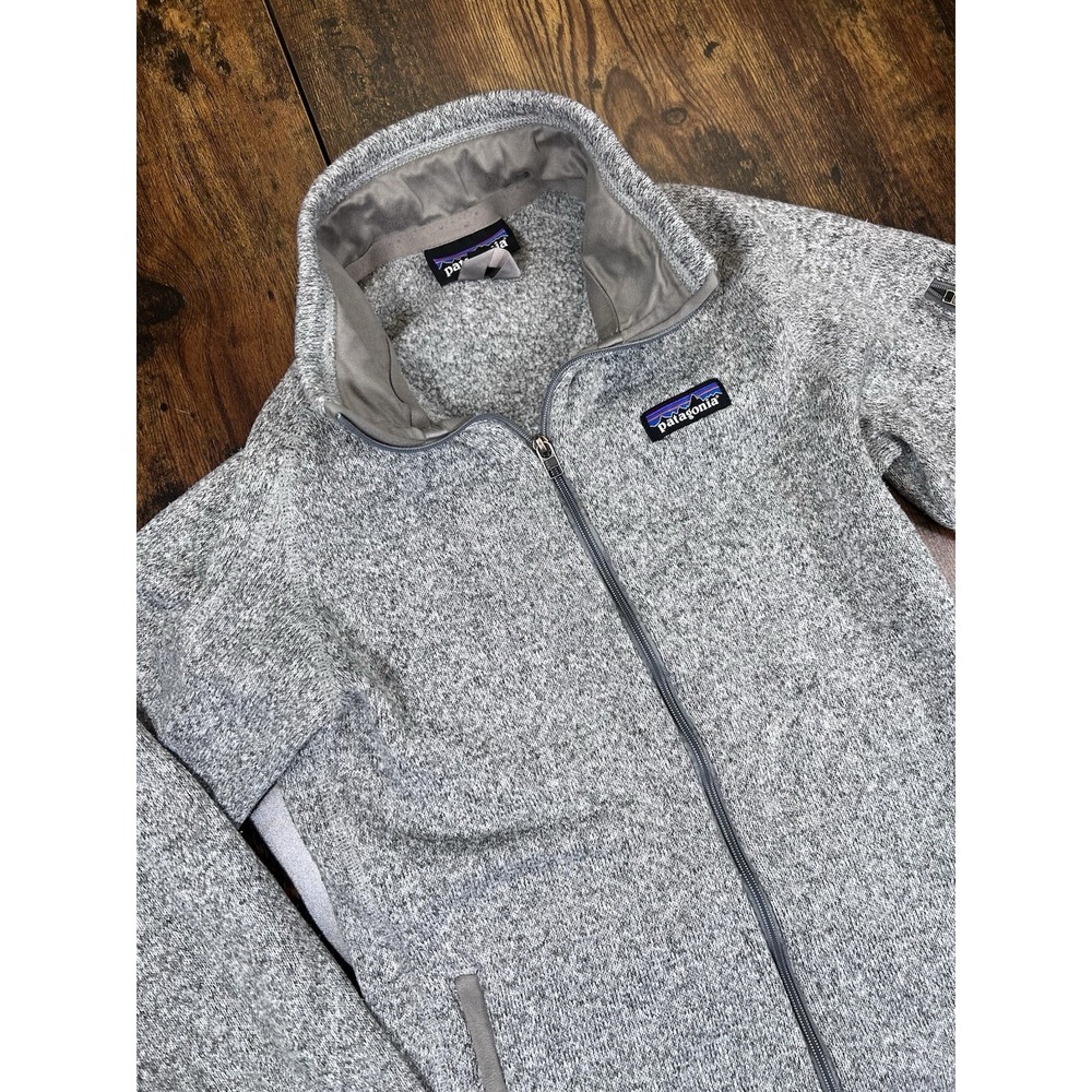 Patagonia Women's Better Sweater Jacket Full Zip Gray Size Small